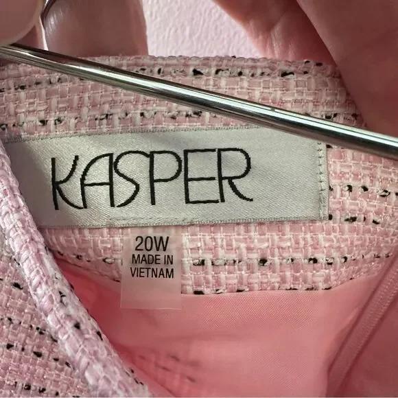 Kasper Tweed Pencil Suit skirt - Picture 4 of 6